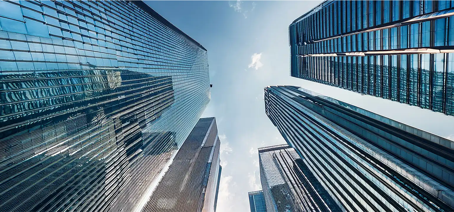 high rise building view